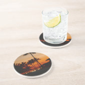 Dessous De Verre En Grès Kauai Hawaii (Côté)