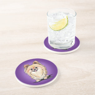 Dessous De Verre En Grès KiniArt Bella Pom