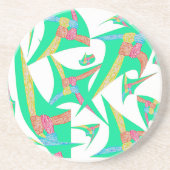 Dessous De Verre En Grès Kites of Connection Sandstone Coaster (Devant)