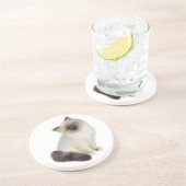 Dessous De Verre En Grès Kitten perse (Côté)