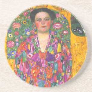 Dessous De Verre En Grès Klimt Portrait d'Eugenia Primavesi