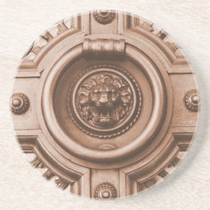 Dessous De Verre En Grès Knock - Barcelona Old Quarter Porte Knocker