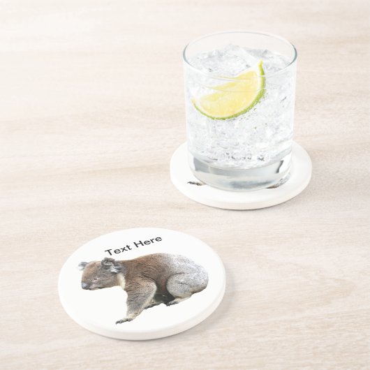 Dessous De Verre En Grès Koala (Côté)