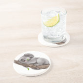Dessous De Verre En Grès Koala Bear dort  (Côté)