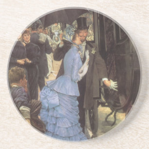 Dessous De Verre En Grès La Demoiselle d'honneur (alias Le Voyageur) de Jam