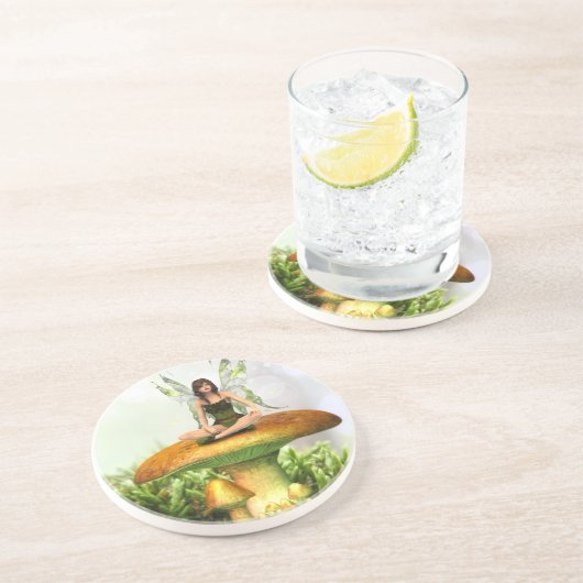 Dessous De Verre En Grès La fée des tabourets (Côté)