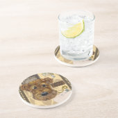 DESSOUS DE VERRE EN GRÈS LA FÊTE DES PÈRES AIREDALE (Côté)