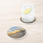 Dessous De Verre En Grès La Floride (Côté)