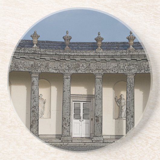 Dessous De Verre En Grès La Grande Maison (Devant)