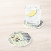 Dessous De Verre En Grès La Lettre D’amour (Côté)