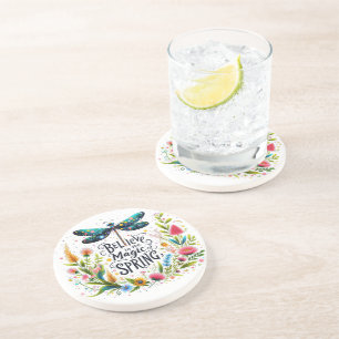 Dessous De Verre En Grès La Magie de la floraison printanière