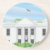 Dessous De Verre En Grès La Maison Blanche (Devant)