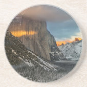 Dessous De Verre En Grès La marque de l'hiver (Devant)