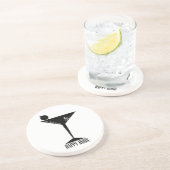 Dessous De Verre En Grès La Montée Est Mon Heureuse Heure (Côté)