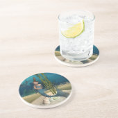 Dessous De Verre En Grès La Petite Sirène (Côté)
