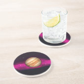 Dessous De Verre En Grès La planète Jupiter (Côté)