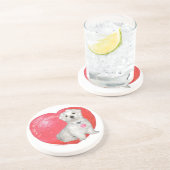 Dessous De Verre En Grès La Saint-Valentin maltaise (Côté)