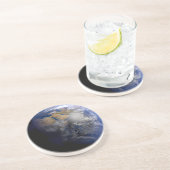 Dessous De Verre En Grès La Terre Bleue De L'Espace Inspiration (Côté)