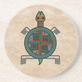 Dessous De Verre En Grès La Tortuga - tortue (Devant)