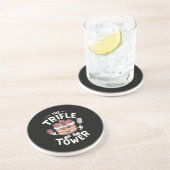 Dessous De Verre En Grès La tour Trifle Noël de Noël (Côté)