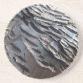 Dessous De Verre En Grès La Turquie sauvage plumes II Design Abstrait de la (Devant)