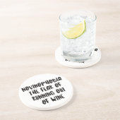 Dessous De Verre En Grès La vinothèque drôle personnalisée cite XV (Côté)