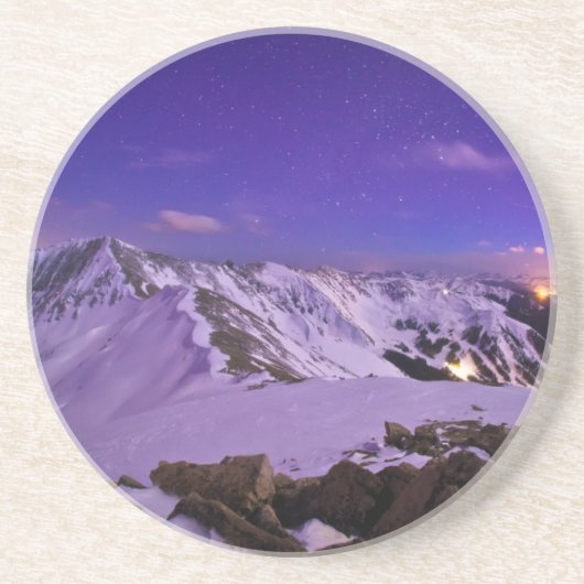 Dessous De Verre En Grès La vue céleste du cupidon (Devant)