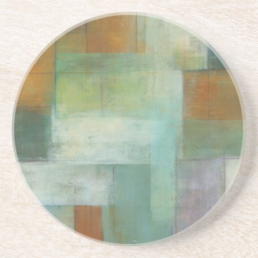 Dessous De Verre En Grès Lac Blue Essence II (Devant)