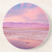 Dessous De Verre En Grès Lac Death Valley water (Devant)