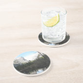 Dessous De Verre En Grès Lac mirror - Yosemite (Côté)