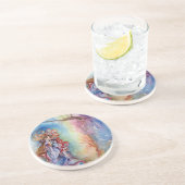 Dessous De Verre En Grès LADY OF LAKE / Magie et mystère (Côté)