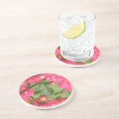 Dessous de verre en grès Lagerstroemia (Côté)