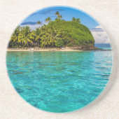 Dessous De Verre En Grès Lagon de Bora Bora (Devant)