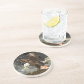 Dessous De Verre En Grès L'aigle chauve ultime (Côté)