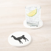 Dessous De Verre En Grès Lama (Côté)