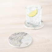 Dessous De Verre En Grès L'AMÉRIQUE COLONIALE : CARTE, c1770 (Côté)