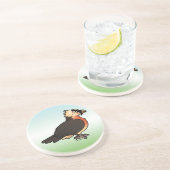 Dessous De Verre En Grès Lammergeier mignon (Côté)