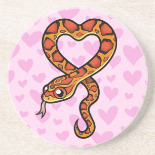 Dessous De Verre En Grès L'amour du serpent
