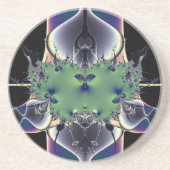 Dessous De Verre En Grès Lampe violette (Devant)