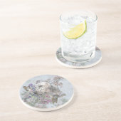 Dessous De Verre En Grès L'Anglais Setter Portrait, art (Côté)