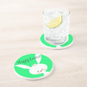 Dessous De Verre En Grès Lapin de Pâques (Côté)