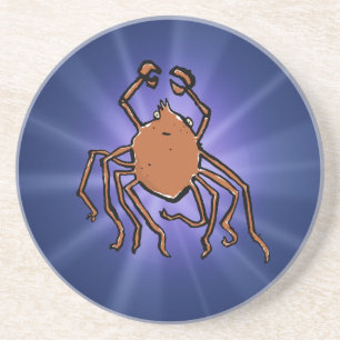 Dessous De Verre En Grès l'araignée de mer groovy