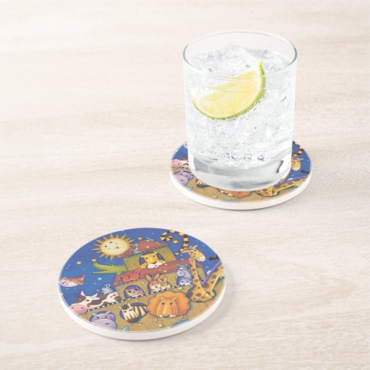 Dessous De Verre En Grès L'arche (Côté)