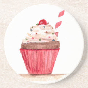 Dessous De Verre En Grès L'art culinaire de Cupcake