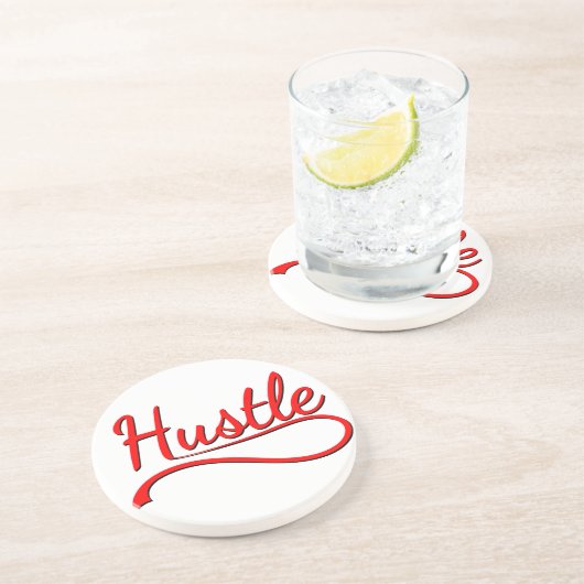 Dessous De Verre En Grès L'art de la typographie (Côté)