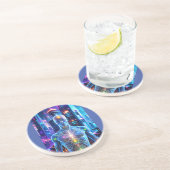 Dessous De Verre En Grès L'avenir (Côté)