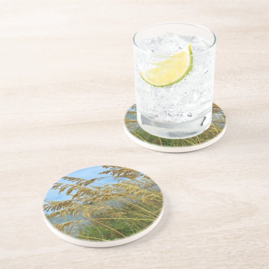 Dessous De Verre En Grès L'avoine marine (Côté)