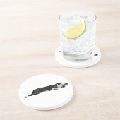 Dessous De Verre En Grès Lazy Bulldog, Table nette (Côté)