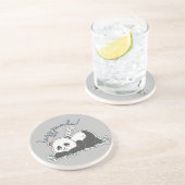 Dessous De Verre En Grès Lazy Panda (Côté)