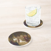 Dessous De Verre En Grès Le baptême de Pocahontas par John Gadsby Chapman (Côté)